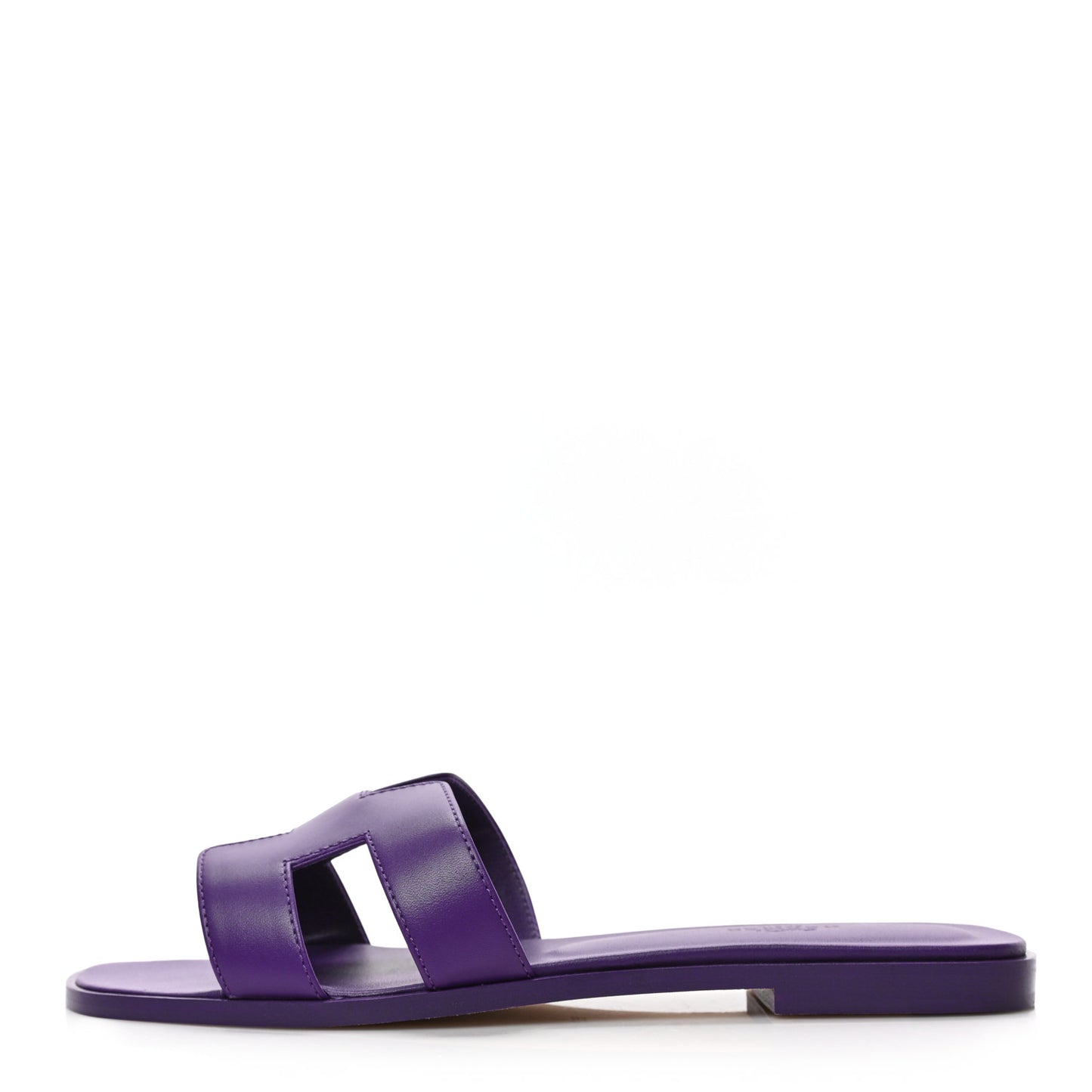 Calfskin Oran Sandals 39 Violet Majorette