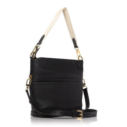 Louis Vuitton Calfskin Cruiser GM Black 3 of 8
