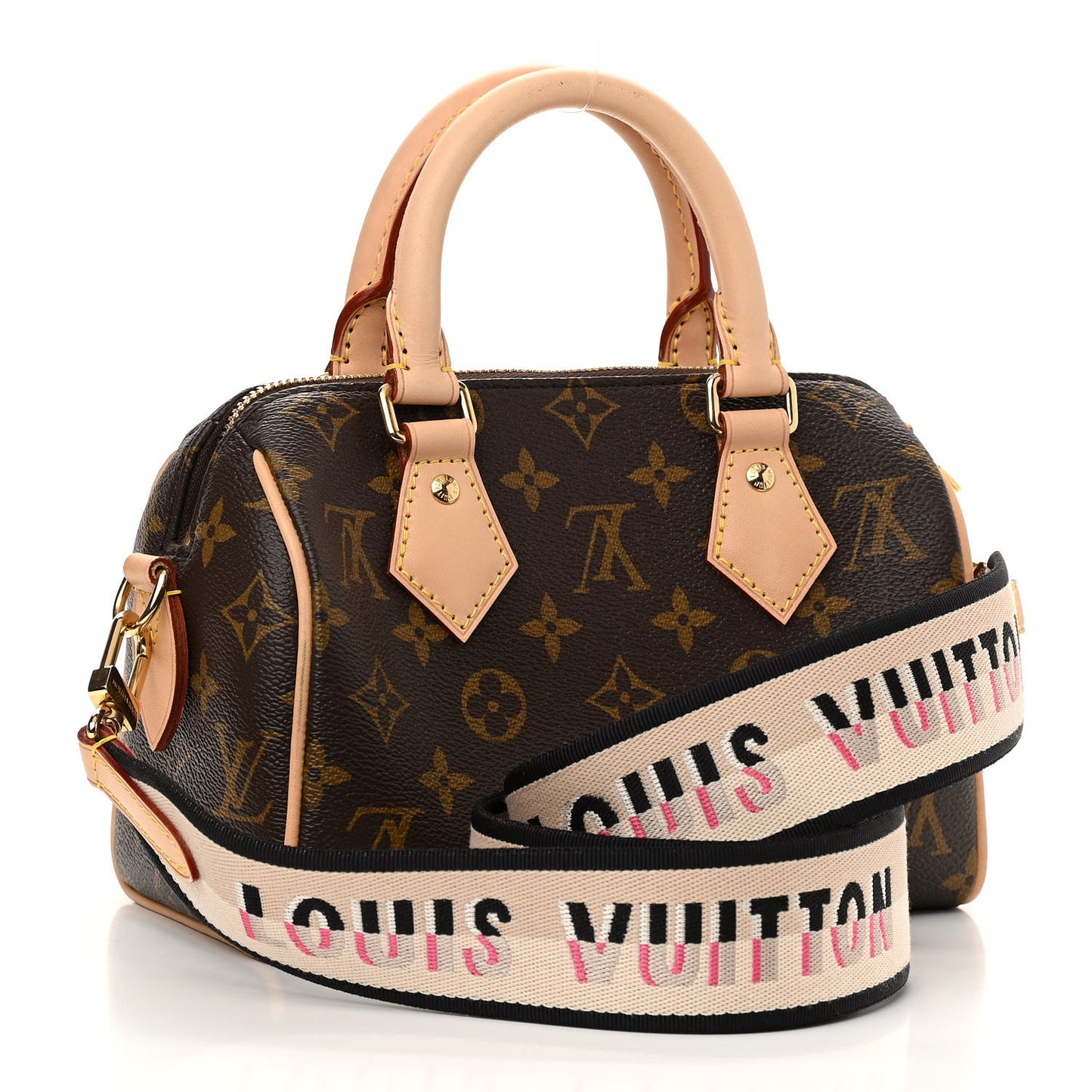 Monogram Speedy Bandouliere 20 Black