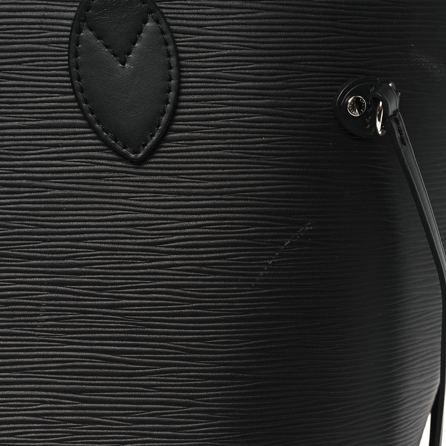 Louis Vuitton Epi Neverfull MM Black 11 of 12