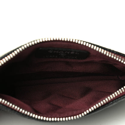 Chanel Caviar Quilted Small Cosmetic Case Black 4 of 4