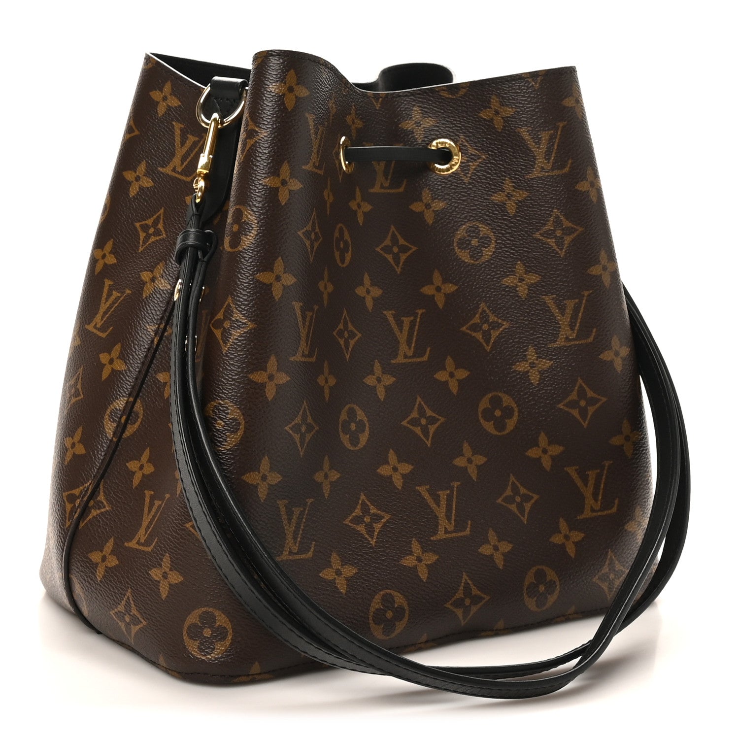 Louis Vuitton Monogram Neonoe MM Black 3 of 9