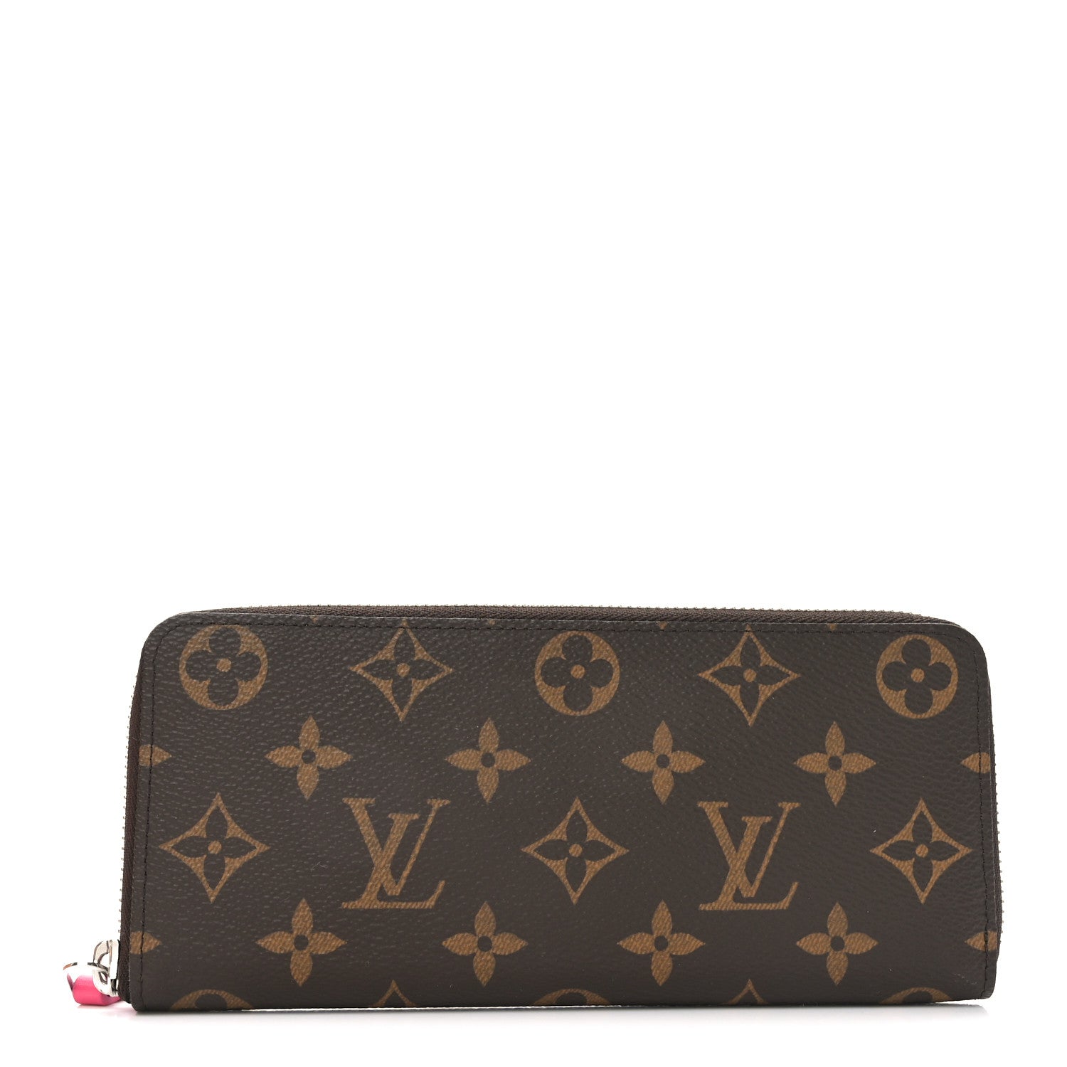 Louis Vuitton Monogram Clemence Wallet Fuchsia 1 of 7