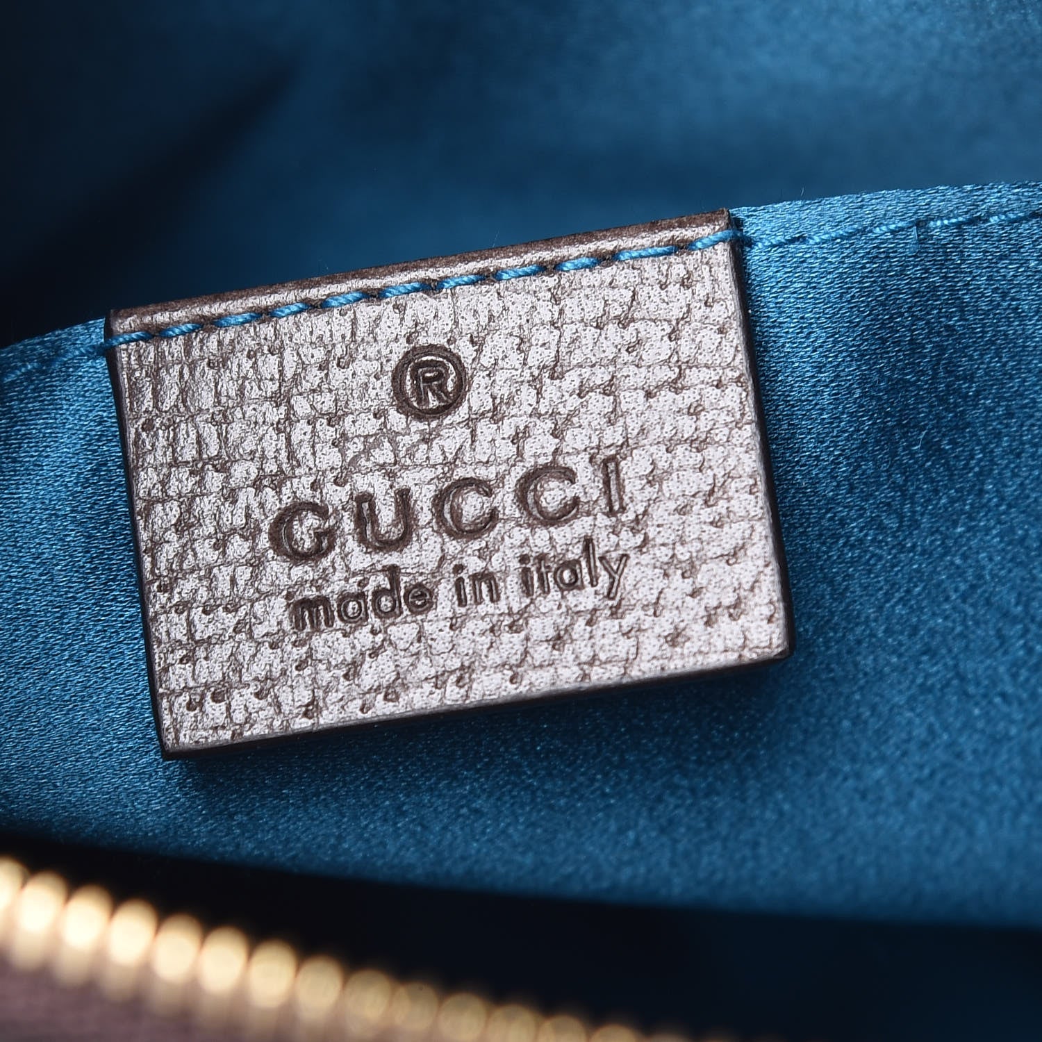 Gucci GG Supreme Monogram Textured Dollar Calfskin Web Small Ophidia Dome Shoulder Bag Beige Ebony New Acero 6 of 9