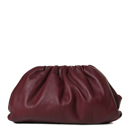 Bottega Veneta Smooth Butter Calf The Pouch Oversized Clutch Bordeaux 1 of 12