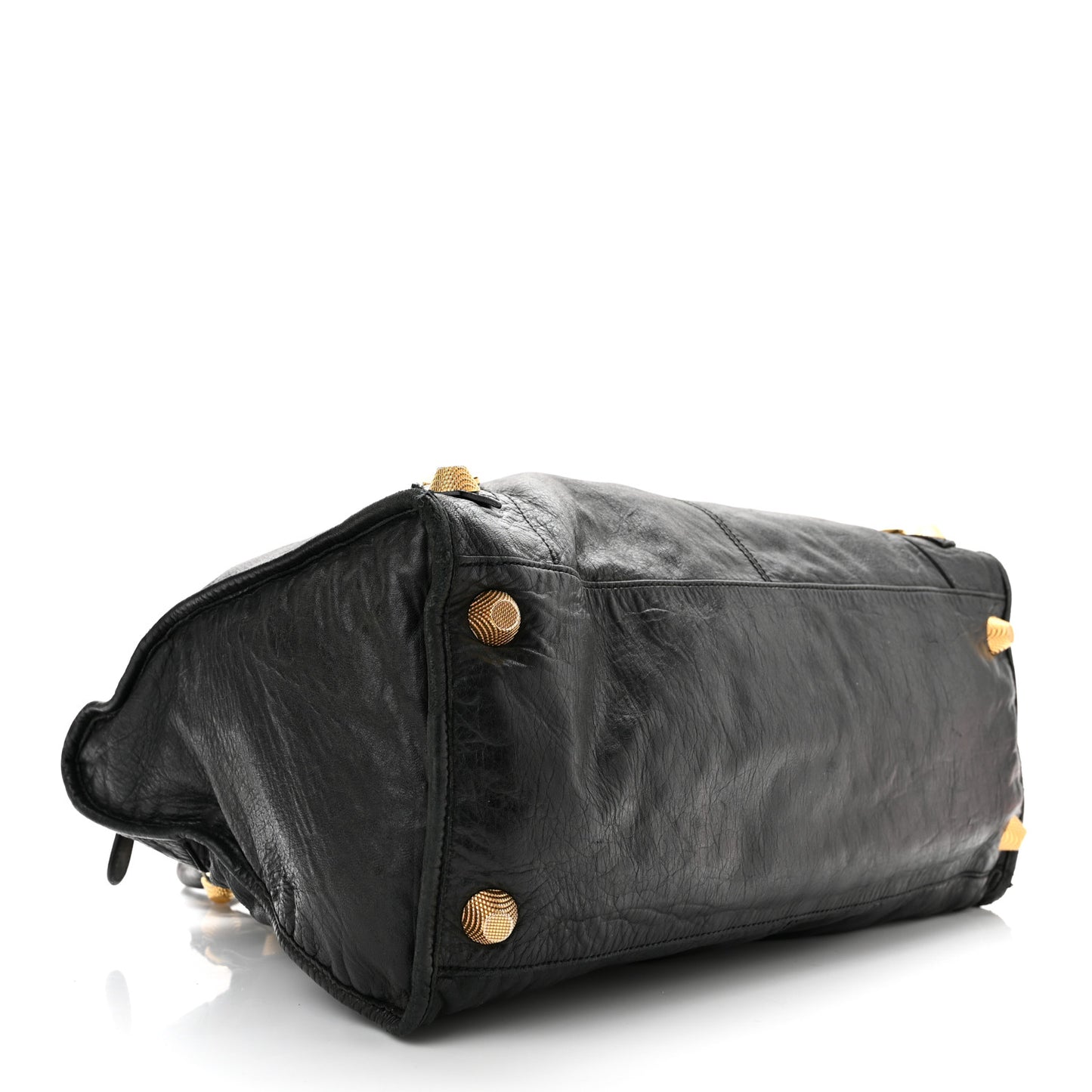 Agneau Giant 21 Gold Hardware Work Black