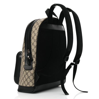 Gucci GG Supreme Monogram Medium Backpack Black 3 of 11