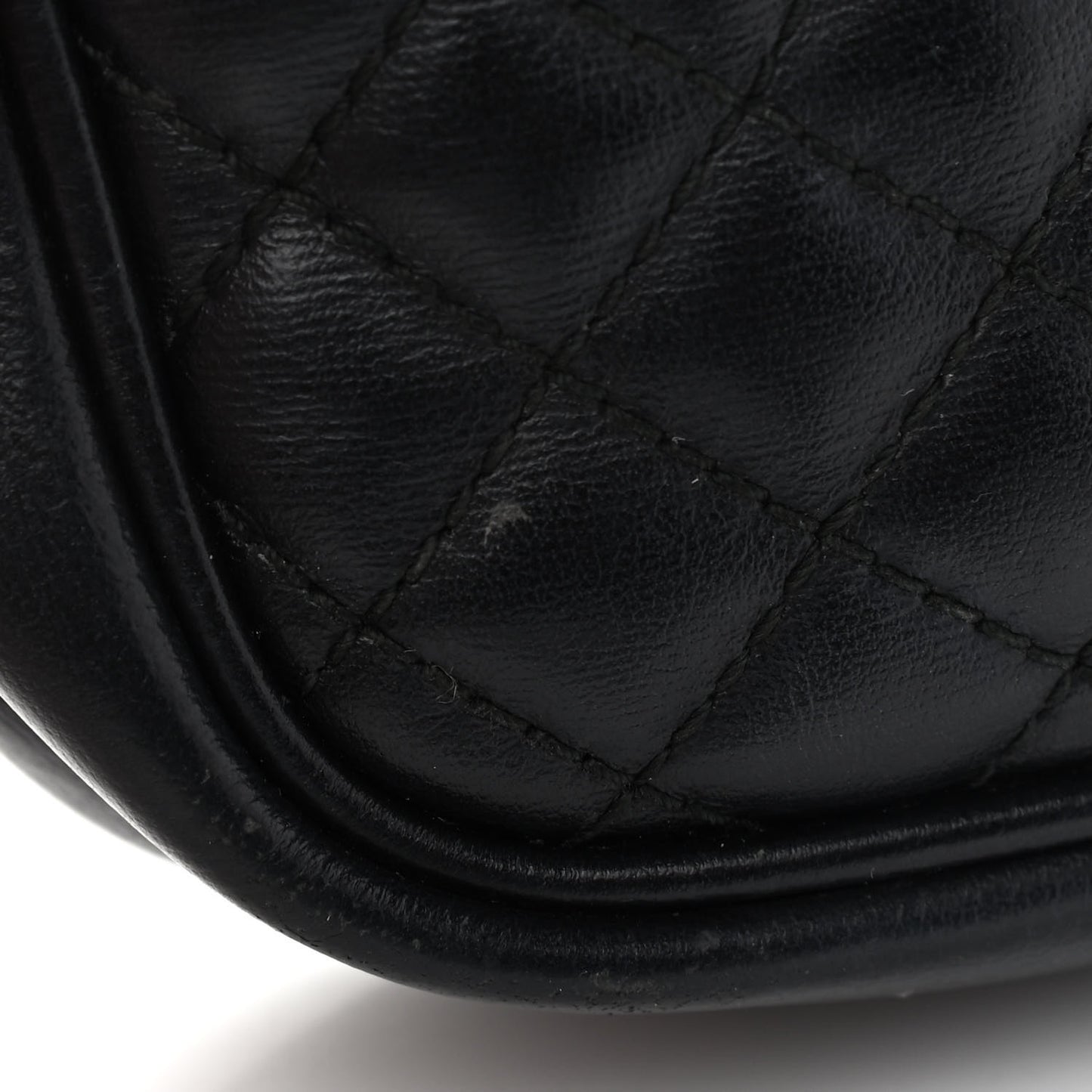 Calfskin Trapuntata Web Mini GG Shoulder Bag Black