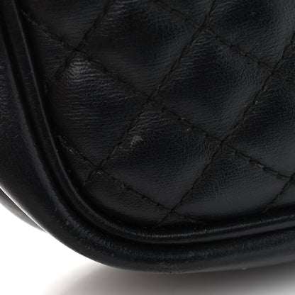 Gucci Calfskin Trapuntata Web Mini GG Shoulder Bag Black 10 of 10