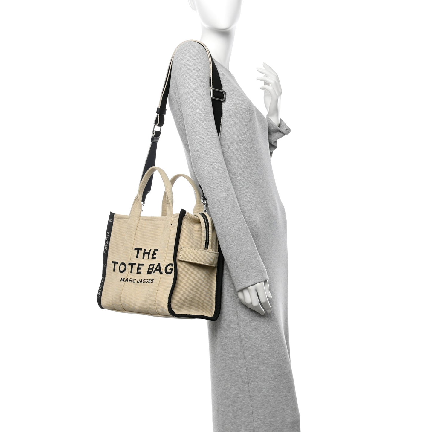 Jacquard Small The Traveler Tote Bag Warm Sand