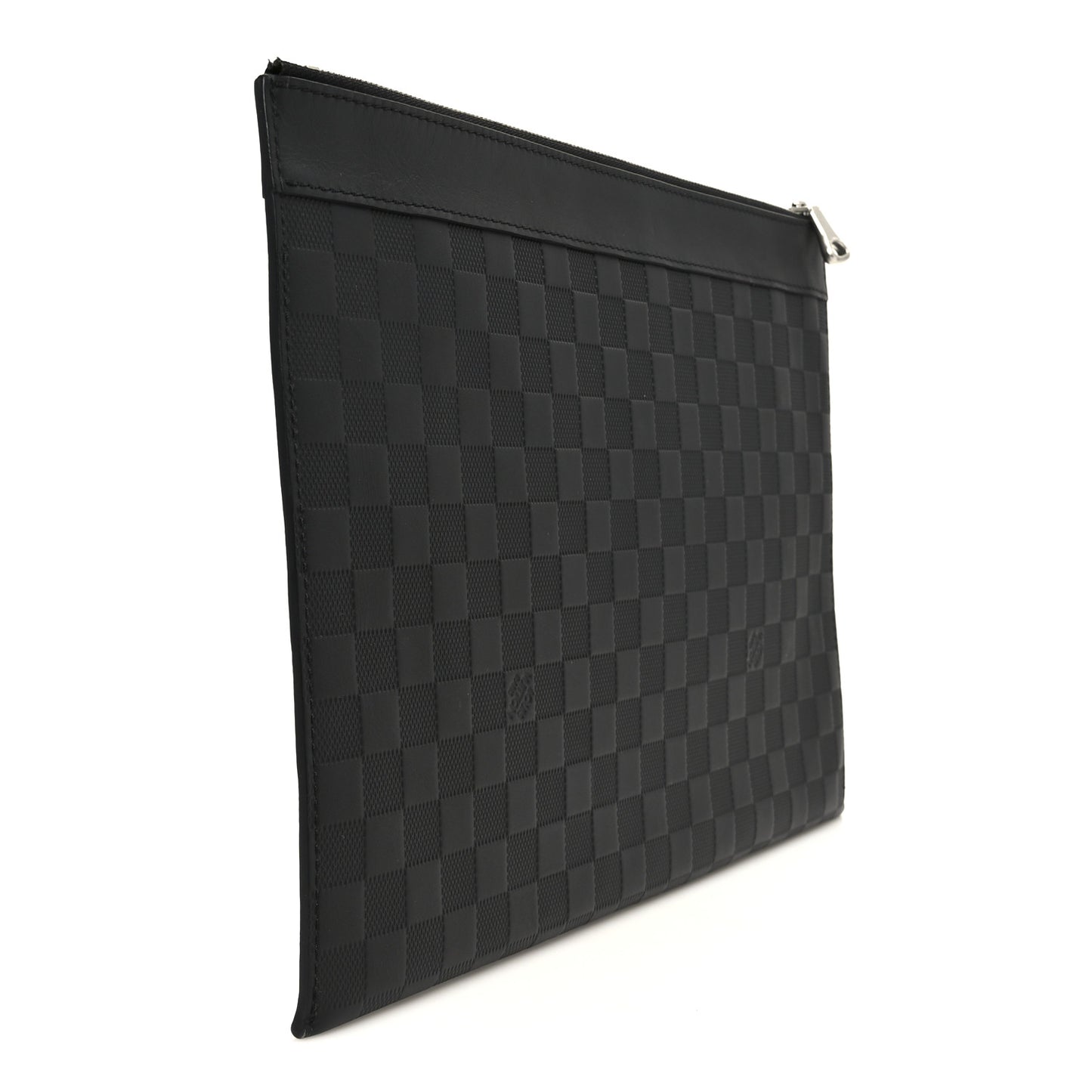 Damier Infini Discovery Pochette GM Onyx