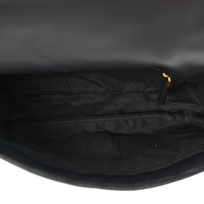 Fendi Nappa FF 1974 Embossed Baguette Black 5 of 11