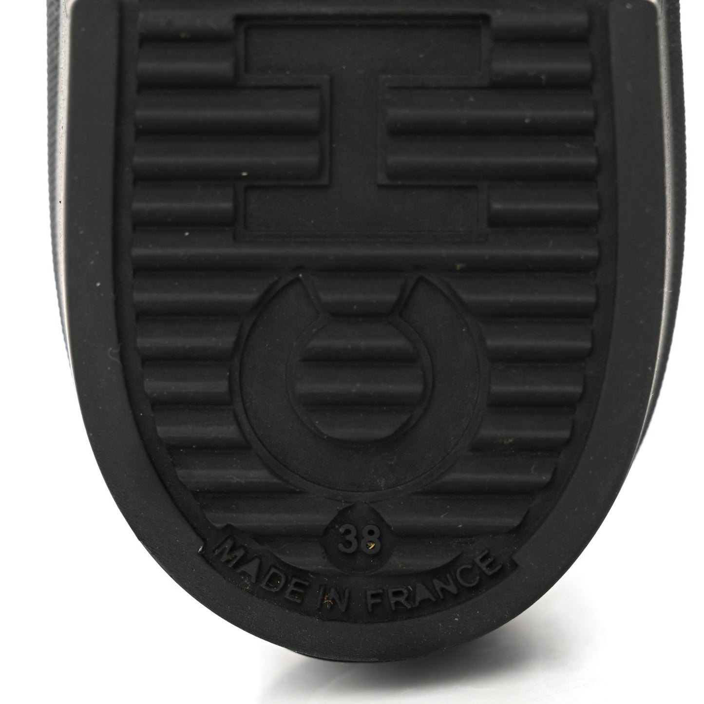 Rubber Logo Short Rain Boots 38 Green Black