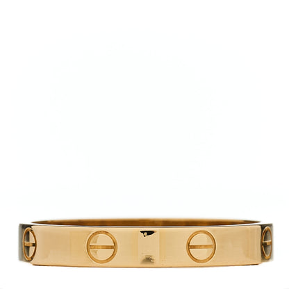 Cartier 18K Yellow Gold 3.5mm LOVE Wedding Band Ring 65 11 3 of 5