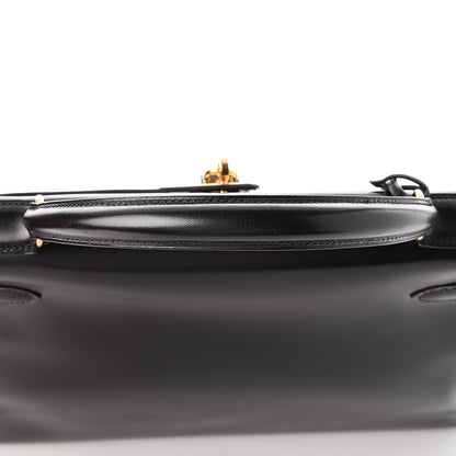 Hermes Box Kelly Retourne 32 Black 35 of 35