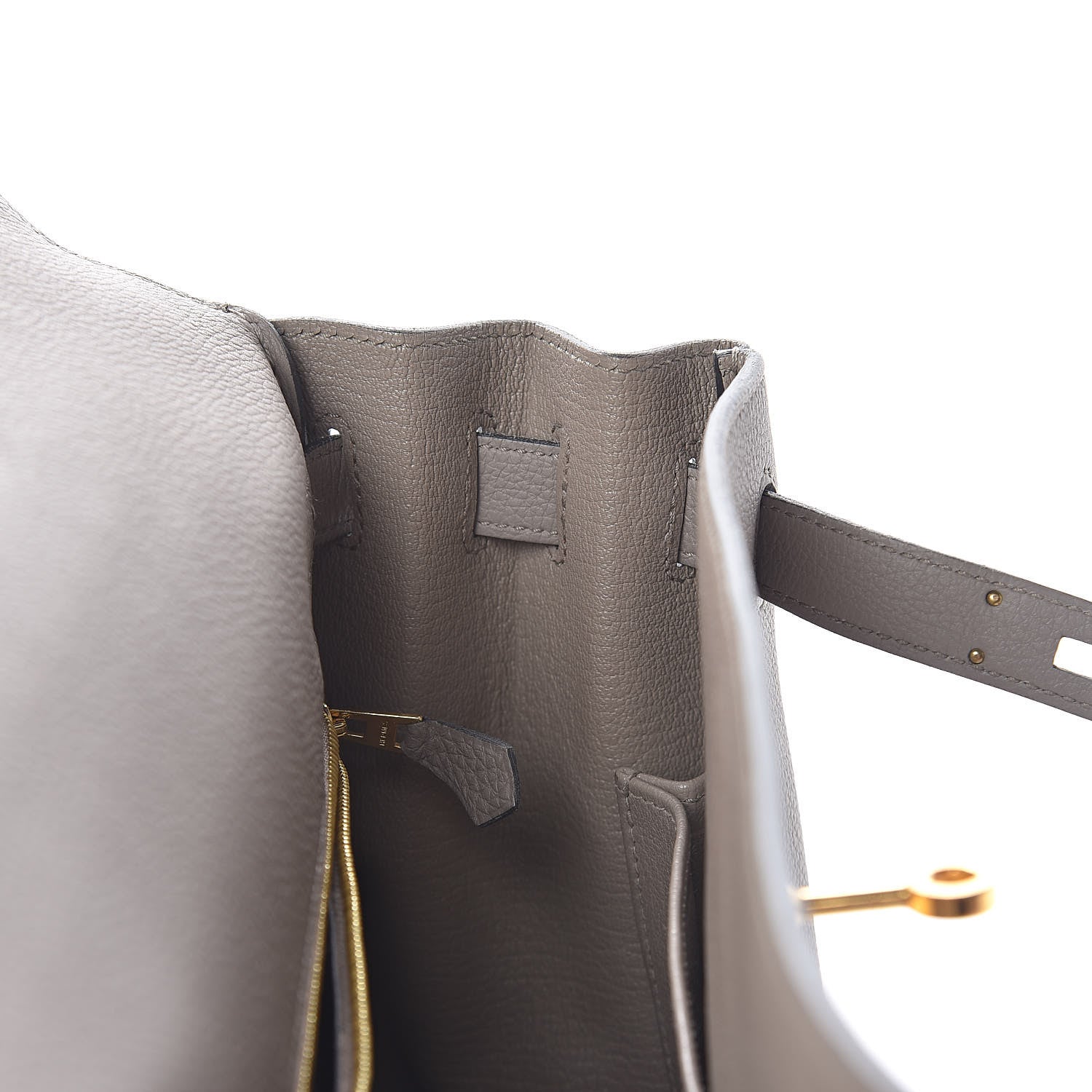 Hermes Togo Kelly Retourne 32 Gris Asphalte 18 of 48