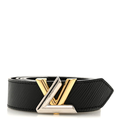 Louis Vuitton Epi 30mm LV Twist Belt 80 32 Black 1 of 9
