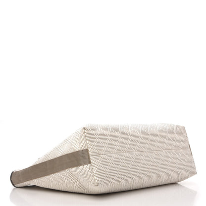 Gucci Woven Raffia Diamante Tote White 4 of 12