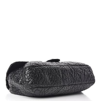 Chanel Vinyl Graphic Edge Flap Black 4 of 15
