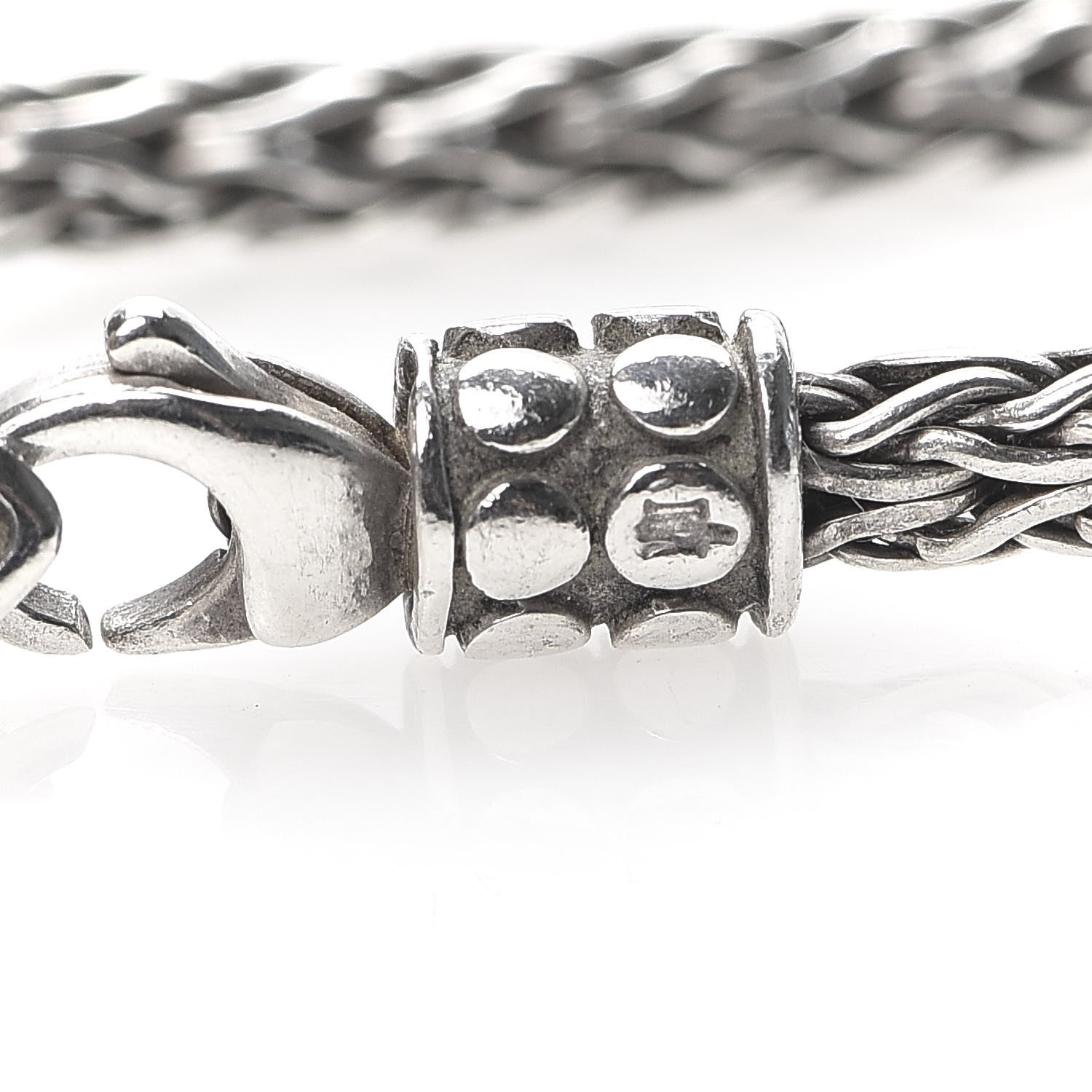 John Hardy Sterling Silver Kali Five Bead Station Necklace 6 of 7