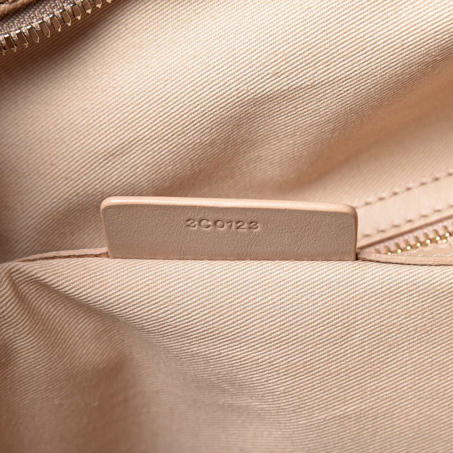 Sugar Goatskin Nightingale Trolley Bag Beige