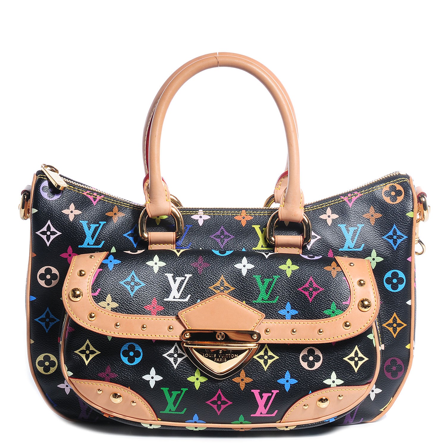 Louis Vuitton Monogram Multicolor Rita Black 1 of 8