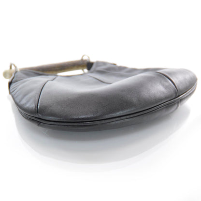 Saint Laurent Leather Small Mombasa Black 4 of 8