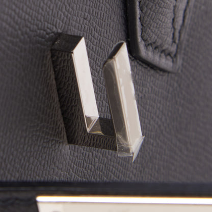 Hermes Madame Calfskin Birkin Sellier 25 Black 21 of 29