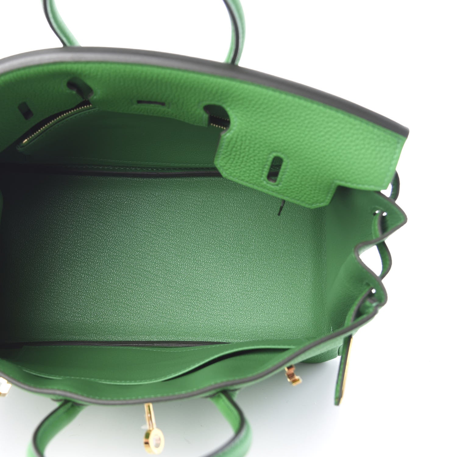 Hermes Togo Birkin 25 Bambou 4 of 10