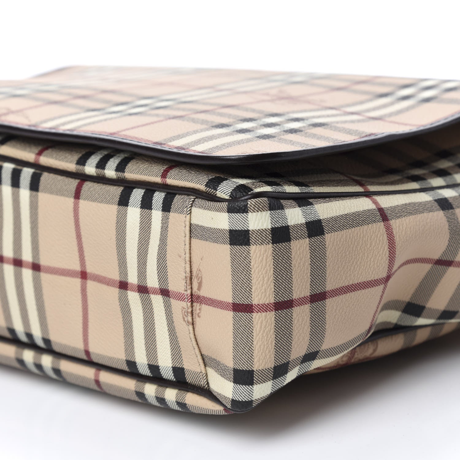 Burberry Haymarket Check Diaper Messenger Bag 7 of 11