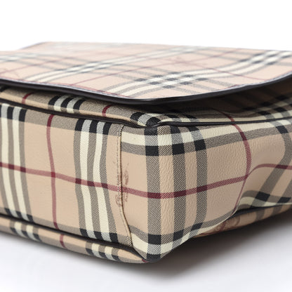 Burberry Haymarket Check Diaper Messenger Bag 7 of 11