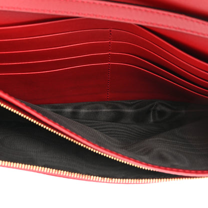 Gucci Microguccissima Crossbody Wallet Red 5 of 10