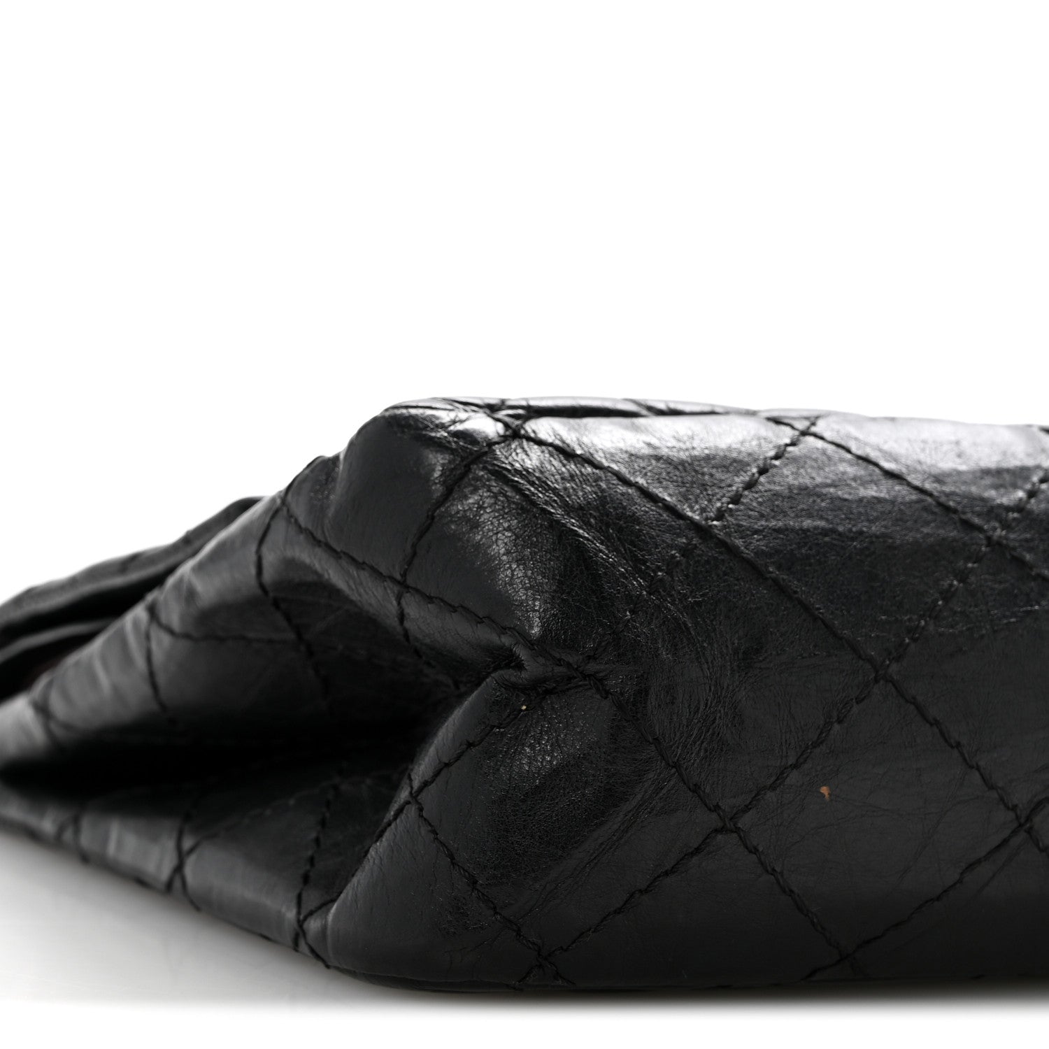 Chanel Aged Calfskin Quilted 2.55 Reissue 226 Flap Black 9 of 14