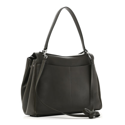 Balenciaga Natural Smooth Calfskin Medium Rodeo Top Handle Handbag Grey 3 of 10