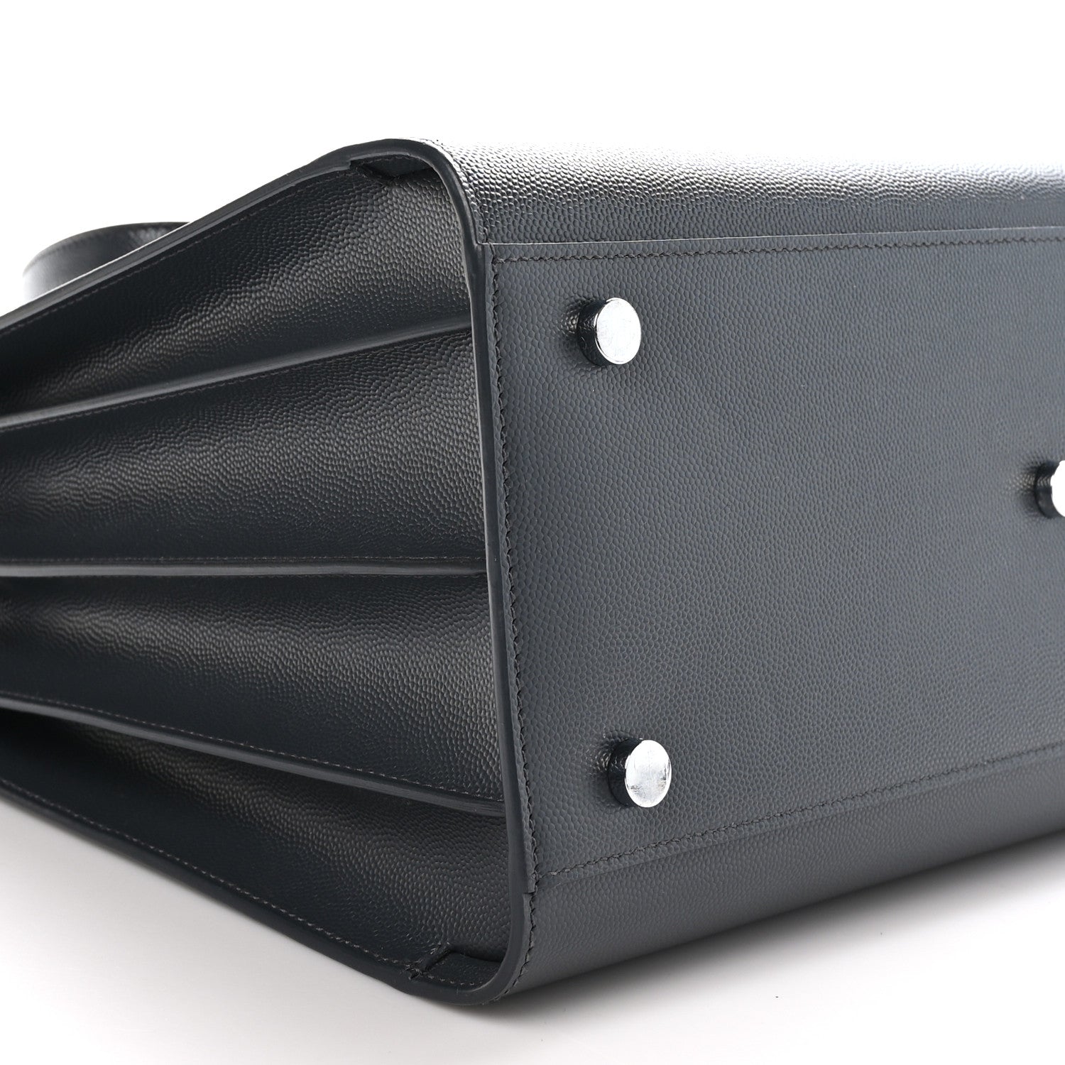 Saint Laurent Grain De Poudre Small Sac De Jour Dark Smog 8 of 9