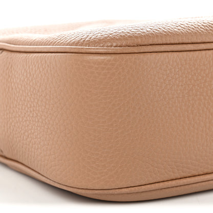 Gucci Pebbled Calfskin Small Soho Disco Bag Camelia 9 of 10