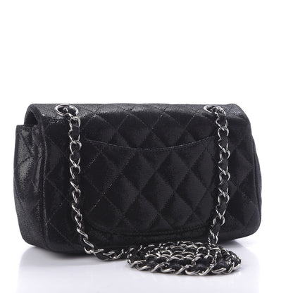 Chanel Sequin Goatskin Crystal CC Mini Flap Black 3 of 9