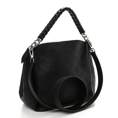 Louis Vuitton Mahina Babylone Chain BB Black 3 of 10