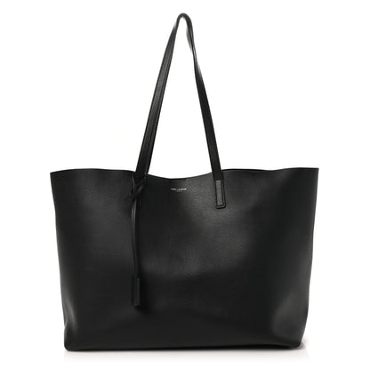 Saint Laurent Calfskin Large Shopping Tote Black 1 of 13