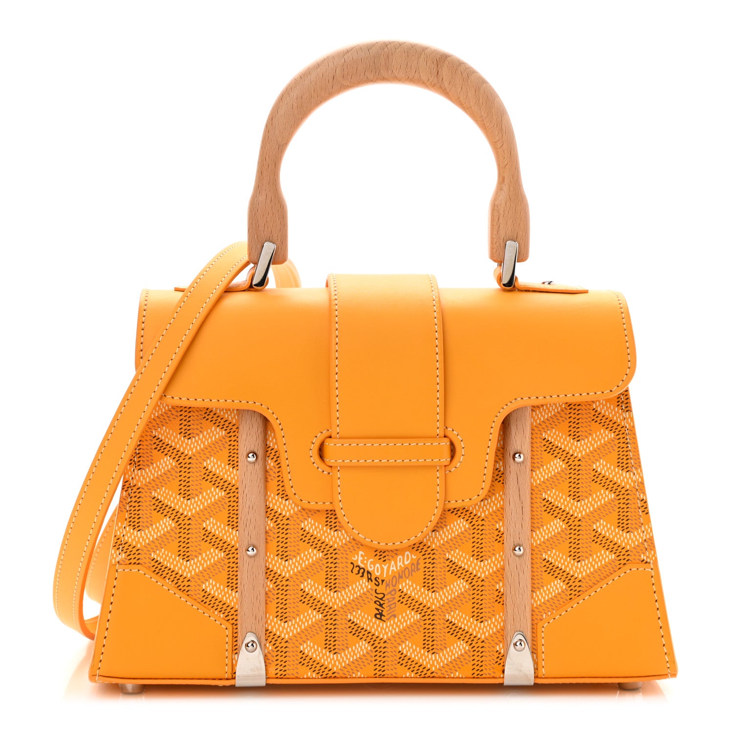 Goyard Goyardine Structure Mini Saigon Yellow 1 of 7