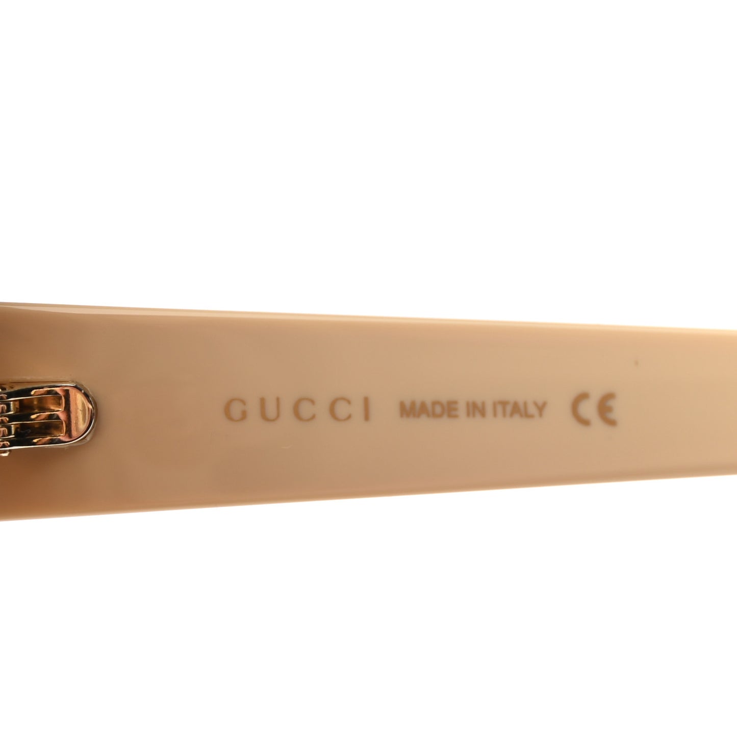 Acetate Square Sunglasses GG0772S White