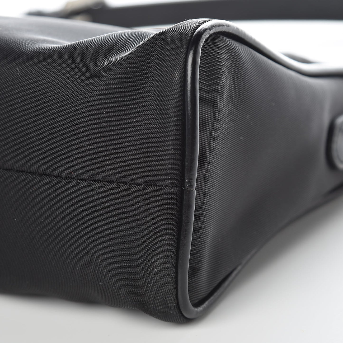 Tessuto Nylon Small Shoulder Bag Black