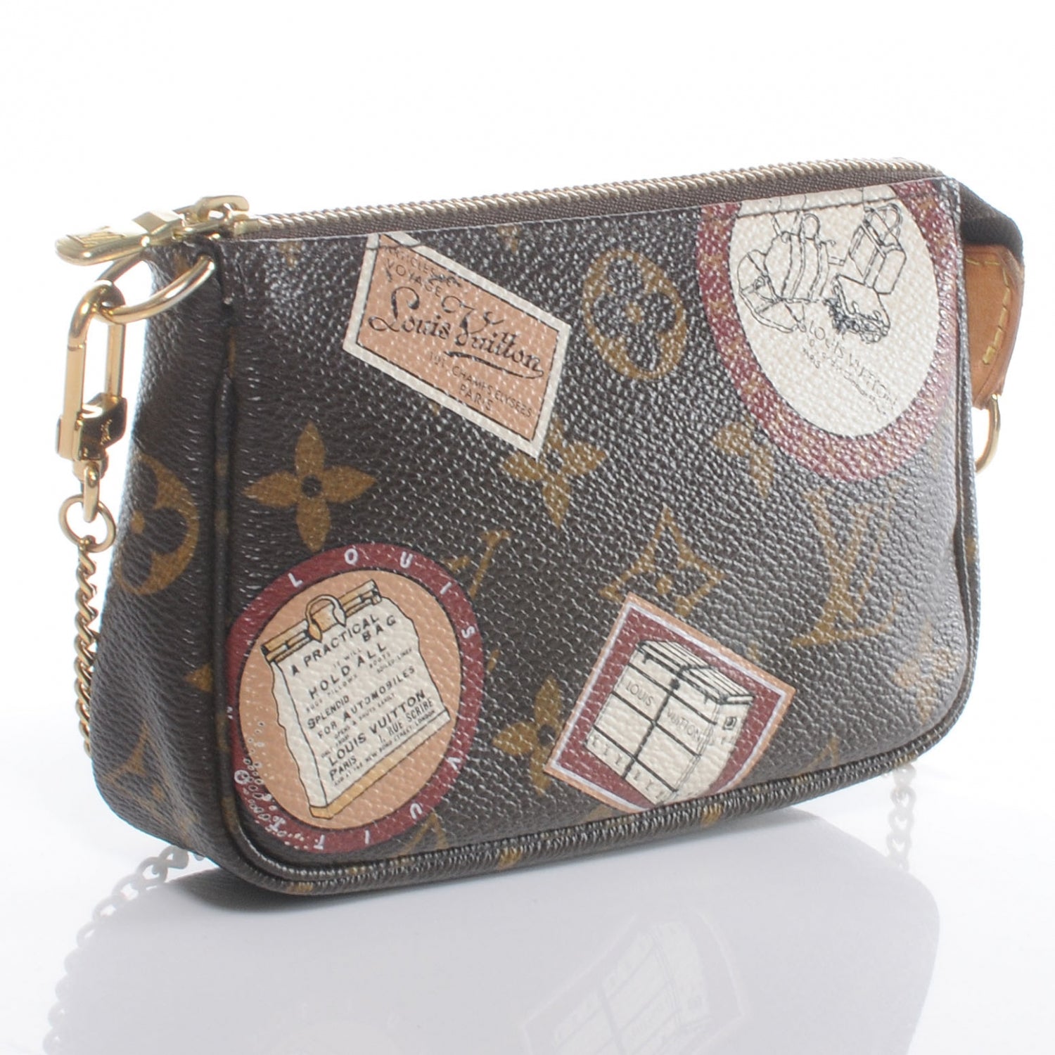 Louis Vuitton Monogram Patch Mini Pochette Accessories 3 of 7