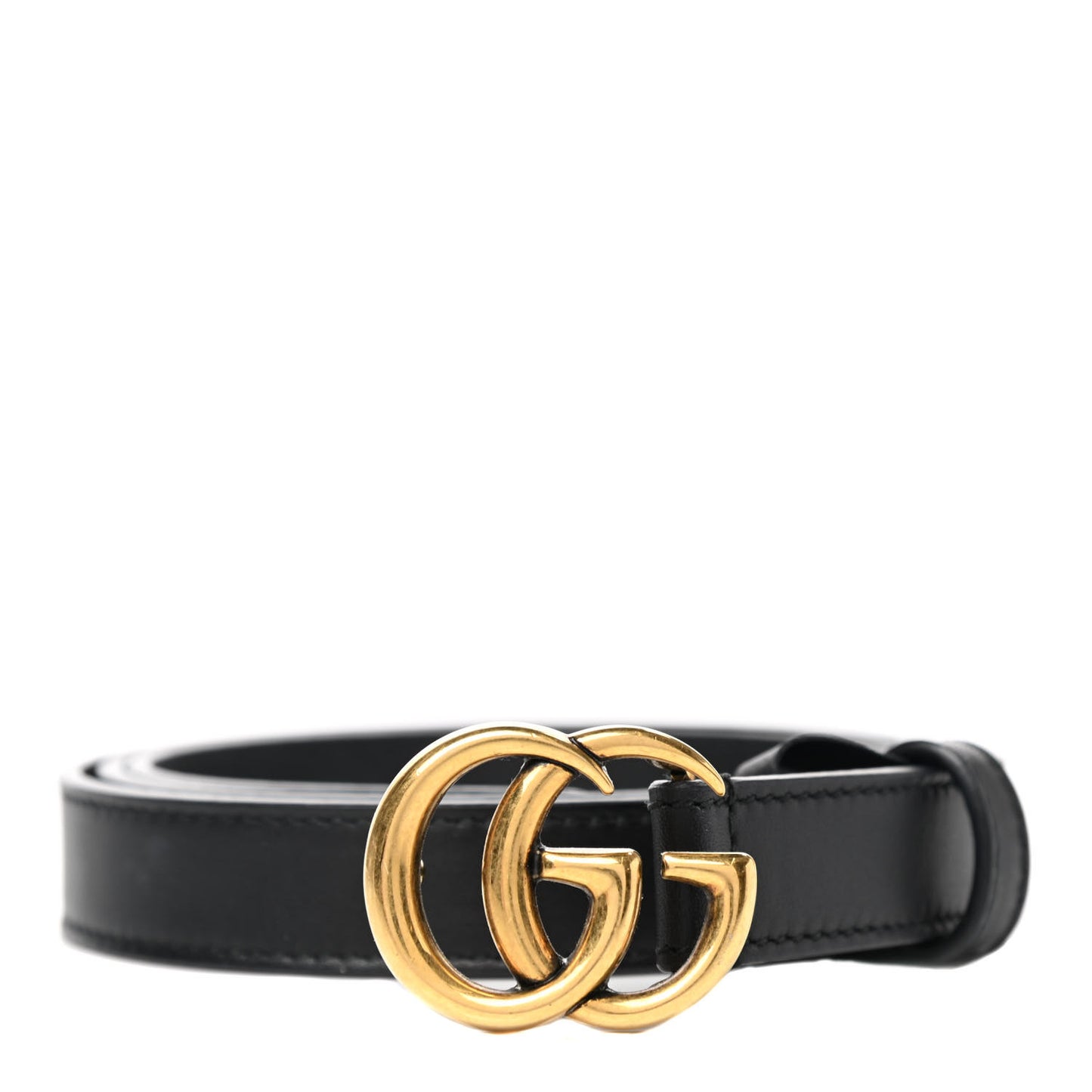 Calfskin Double G 20mm Belt 85 34 Black