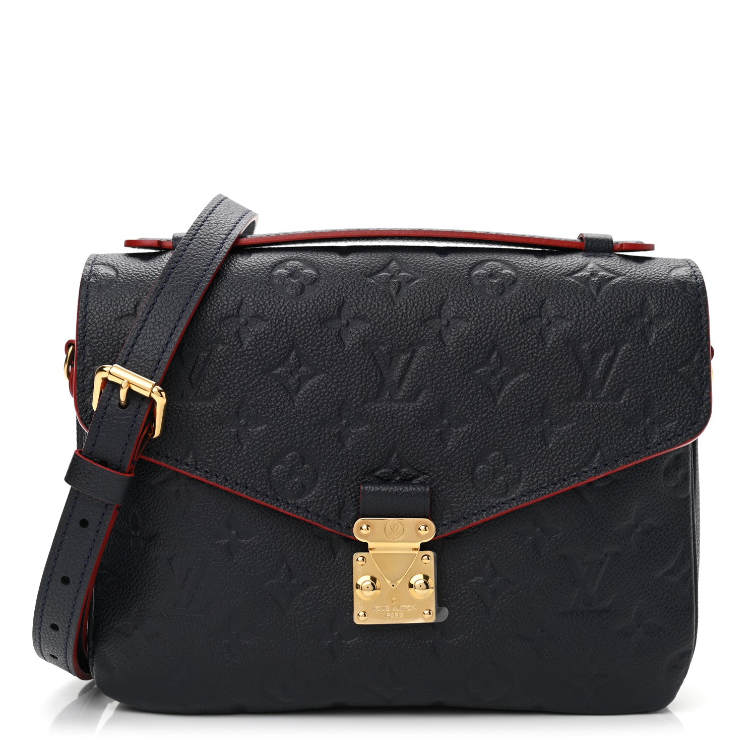 Louis Vuitton Empreinte Pochette Metis Marine Rouge 1 of 9