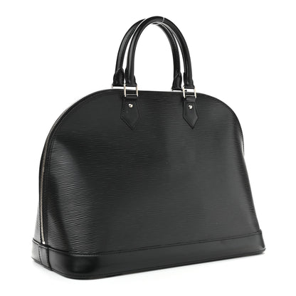 Louis Vuitton Epi Alma GM Black 3 of 13