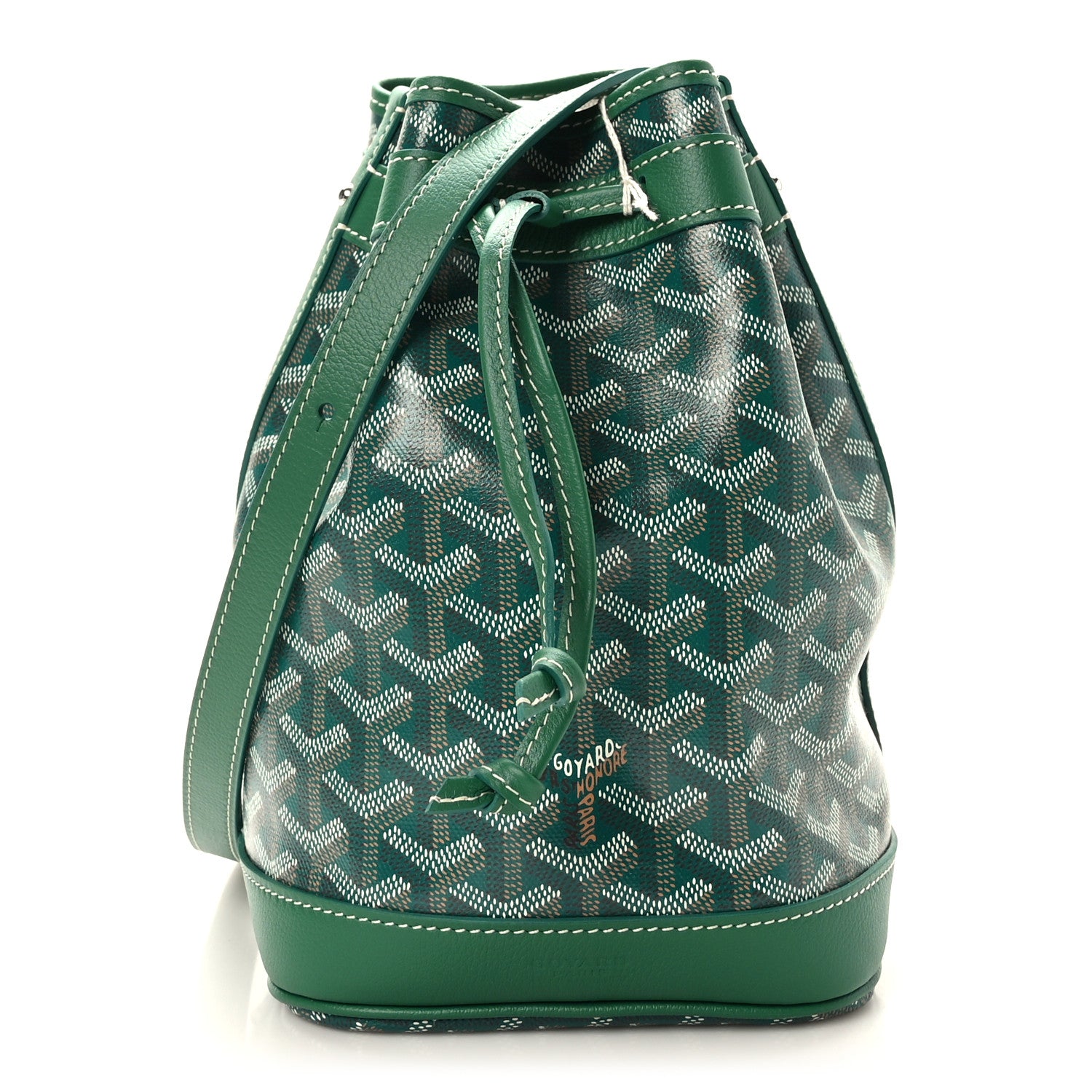 Goyard Goyardine Petit Flot Bucket Bag PM Green 1 of 10