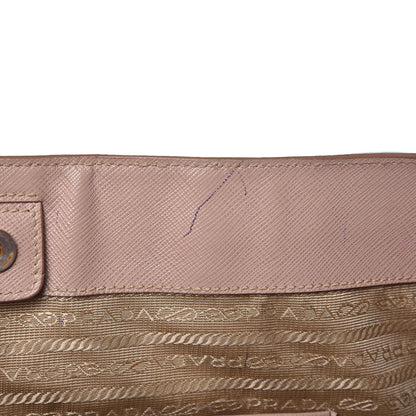 Prada Saffiano Lux Large Tote Cammeo 14 of 28