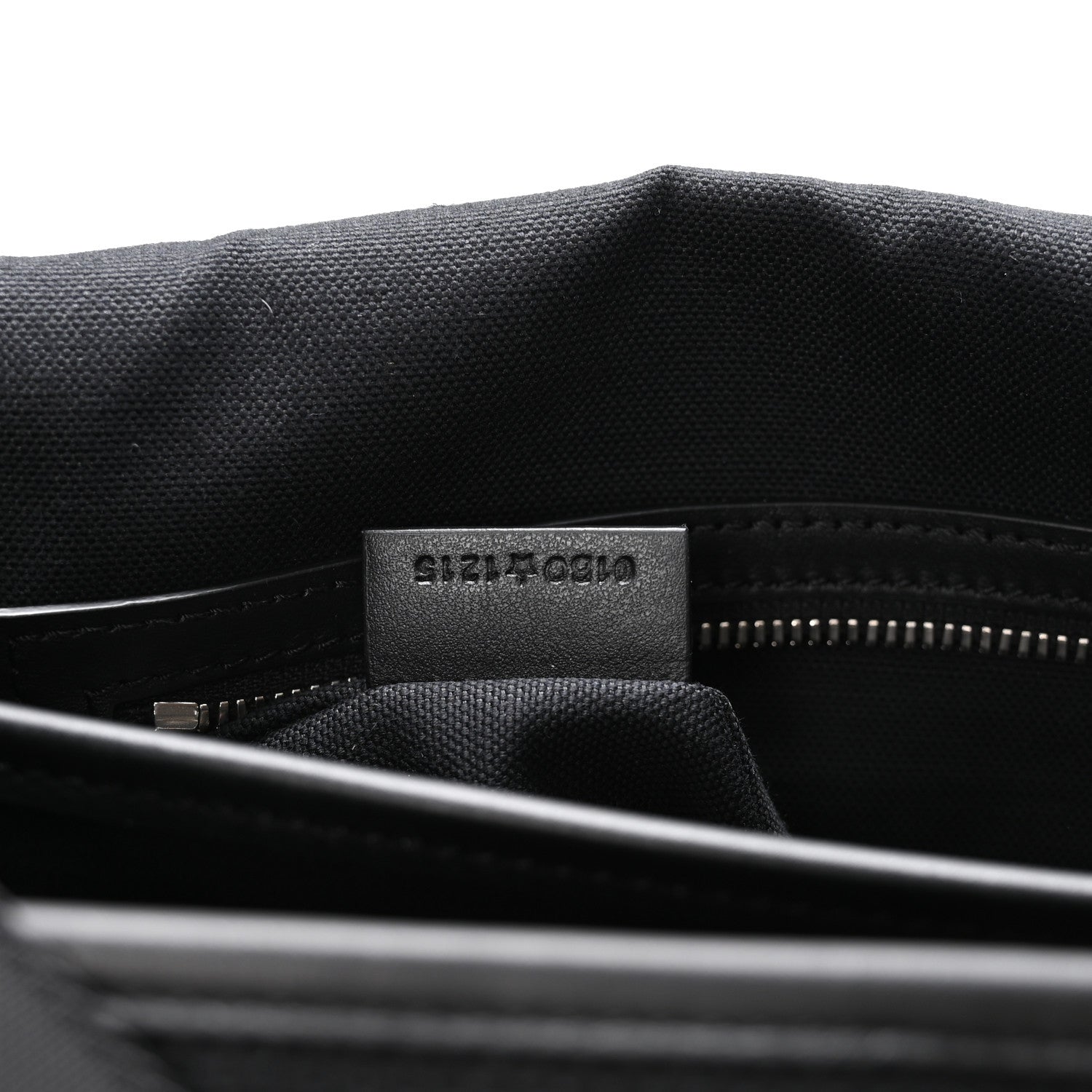 Christian Dior Canvas Embroidered Medium Jett Messenger Black White 7 of 11