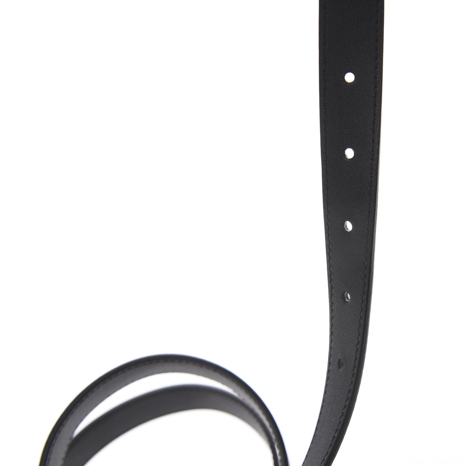 Gucci Calfskin Double G 20mm Belt 90 36 Black 3 of 5